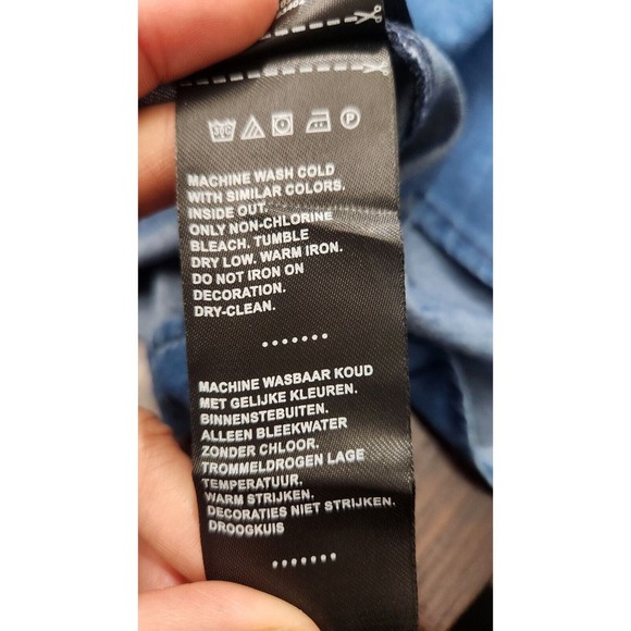 Harley-Davidson Women's Shirt Denim Sleeveless Liberty Bell Small NWT $126Retail - Picture 8 of 11